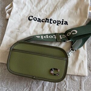 Coachtopia Green Crossbody Bag